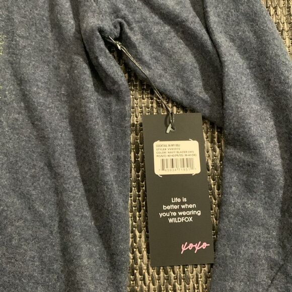 Wildfox Cocktail In My Hand Graphic Pullover Sweatshirt - Picture 5 of 6